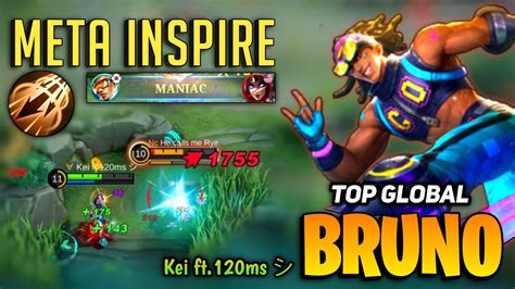 Maniac Goldlane Bruno New Meta Inspire Top Global Bruno Best Build