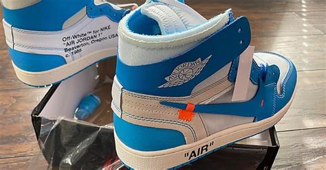 Jordan 1 Unc Off White Album On Imgur