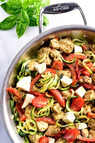 One Pan Pesto Chicken Recipe Add A Pinch