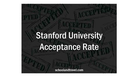 Stanford University Acceptance Rate Faqs