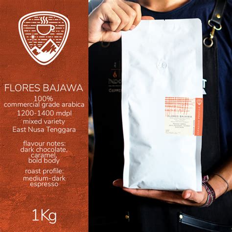 Jual Biji Kopi 100 Full Arabica FLORES BAJAWA Roasted Commercial 1