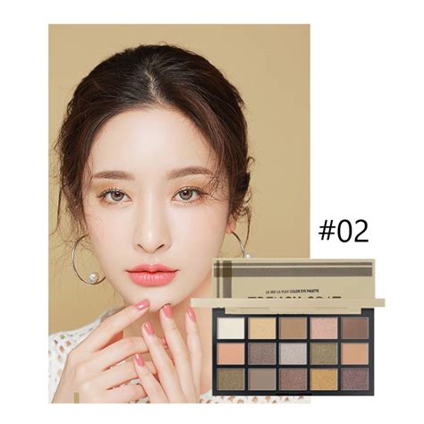 LAMEILA 5025 EYESHADOW PALETTE 15 COLORS LONG LASTING INBOXFASHION