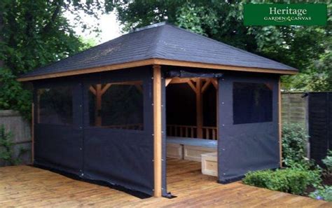 Gazebo Canvas Panels - Heritage Garden Canvas