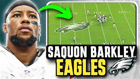 This Is Why The Philadelphia Eagles Signed Saquon Barkley Youtube