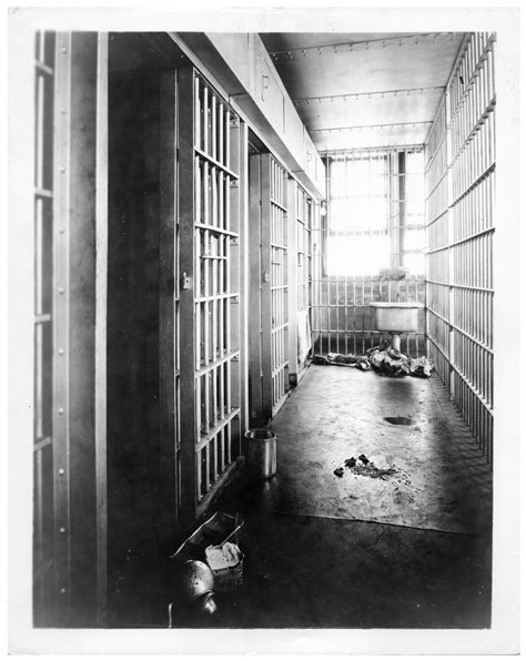 Dallas County Jail Interior 1933 Harvey J Bailey Escape The