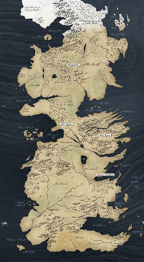 Map Of Westeros World United States Map