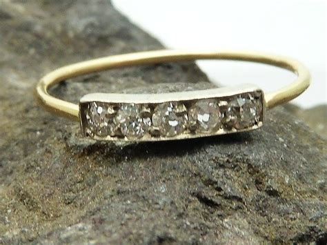 18 Kt Gelbgold Ring Diamant Catawiki