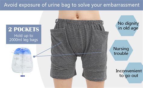 Amazon Lmaray Incontinence Care Trousers Packs Catheter Leg Bag