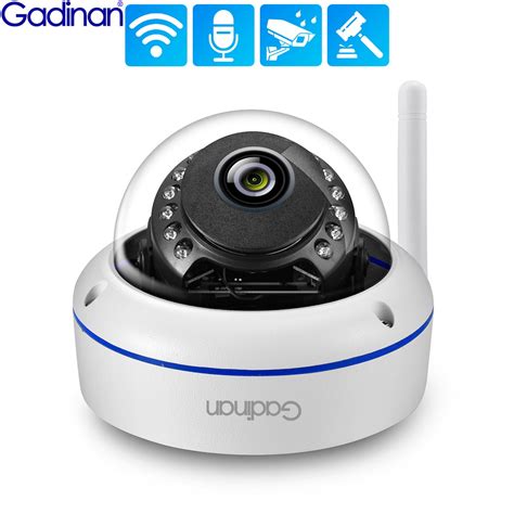 Gadinan 5MP Security IP Camera Audio Wifi 2 8mm Dome Metal 3MP Wireless