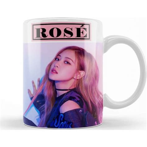 Baskı Dükkanı Blackpink Rose Kupa Bardak Porselen Fiyatı