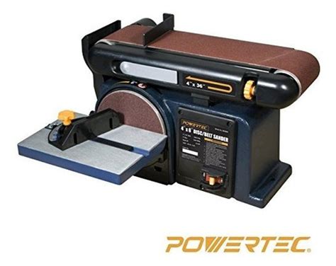 Powertec Bd4600 Lijadora De Discos Para Trabajar La Madera Mercado Libre