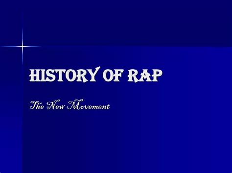 PPT - History of Rap PowerPoint Presentation, free download - ID:5850506