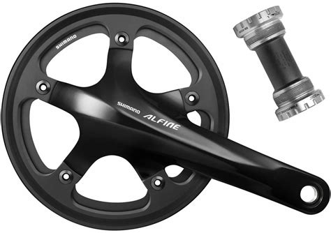 Shimano Manivelle Alfine Fc S Avec Un Seul Anneau De Protection De