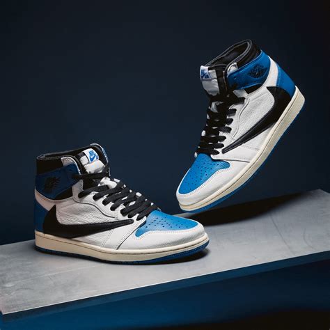 Nike Air Jordan 1 Retro High OG SP x Fragment x Travis Scott Donation ...