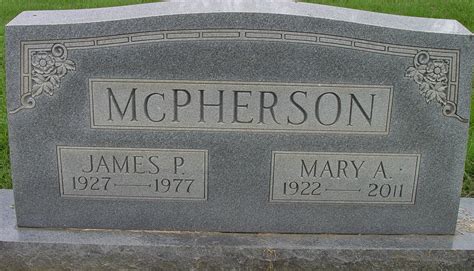 Mary Agnes Corley Mcpherson M Morial Find A Grave