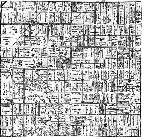 Historic Maps Photos Shelby Township Mi