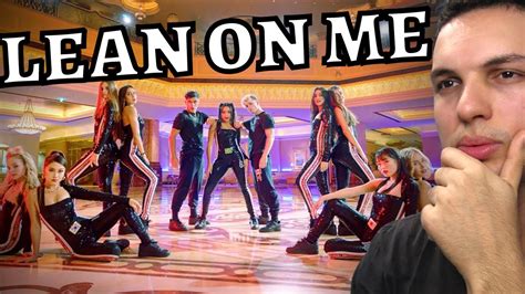 Reagindo A Now United Lean On Me Youtube