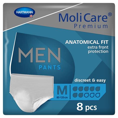 MOLICARE Premium MEN Pants 7 Tropfen M 8 Stück medpex