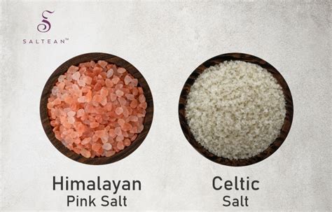 Types Of Salts Celtic Sea Salt Vs Himalayan Pink Salt Saltean