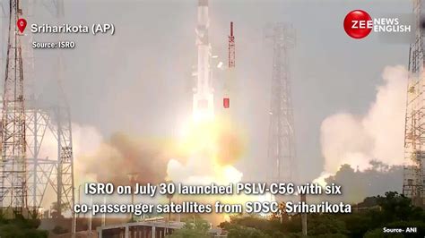 Isro Launches Pslv C56 Carrying 7 Satellites From Sriharikota Zee News