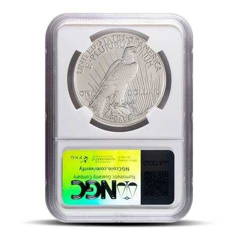 2023 Silver Peace Dollar Coins NGC MS69 ER - Silver.com™