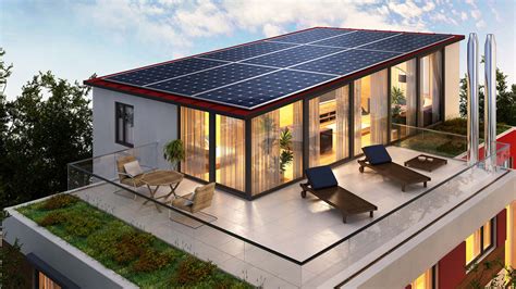 Download Innovative Residential Solar Panel Rooftop Systems Wallpaper