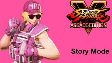 STREET FIGHTER V Arcade Edition Lucia Story Mode YouTube