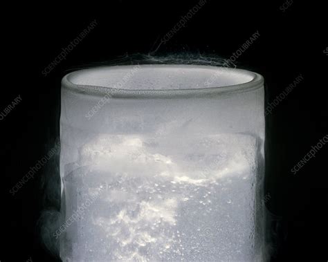 Liquid nitrogen - Stock Image - A500/0031 - Science Photo Library