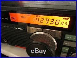 Yaesu Ft Gx Hf Ham Radio Transceiver With Mh Microphone Watt