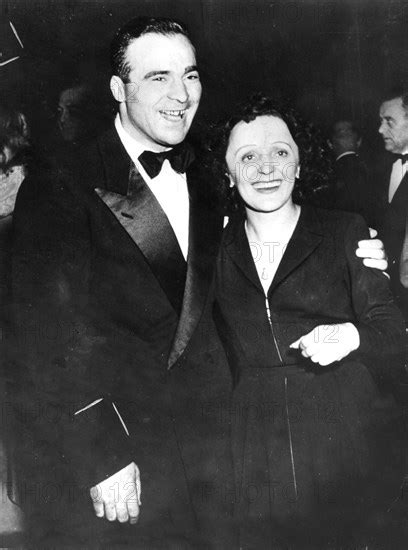 Edith Piaf Et Marcel Cerdan 1948 Photo12 Presse Alliance