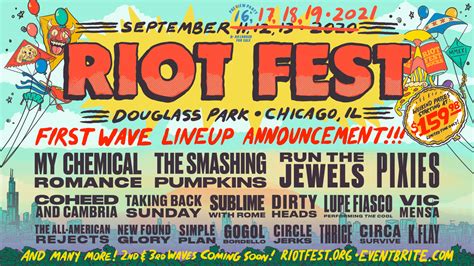 The Riot Fest 2021 Lineup Is Here Plus 2022 Tickets