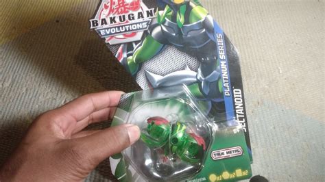 Epic Bakugan Evolutions Platinum Series Platinum Sectanoid Unboxing