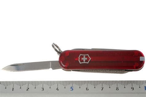 Victorinox Classic Sd Translucent Red T Swiss Pocket Knife