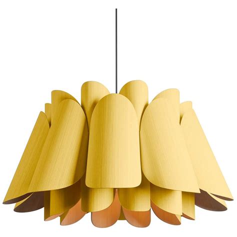 Federica Pendant Wep Light Collection Black Finish Yellow Shade 486f3 Lamps Plus