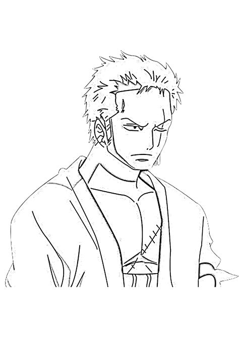 Coloriages Zoro à imprimer