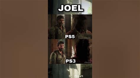 The Last Of Us Remake Joel ComparaciÓn GrÁfica Ps3 Vs Ps5 Youtube