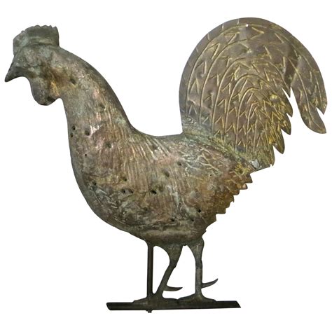 Antique Rooster Weathervane For Sale At 1stdibs