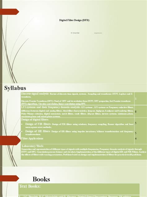 DSP Intro | PDF