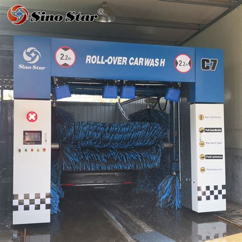 Rollover Automatic Car Wash Machine Price With Brushes China