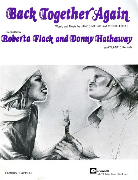 Donny Hathaway: Back Together Again, sheet music (1979)