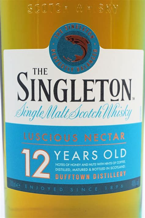 The Singleton Of Dufftown Jahre Luscious Nectar Single Malt Scotch