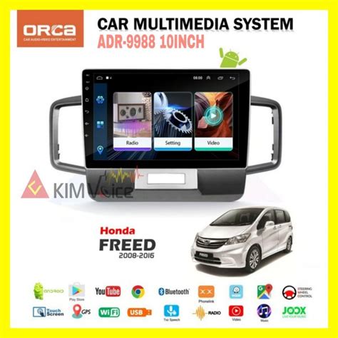 Jual Head Unit Android Orca Adr Inch Oem Honda Freed Voice