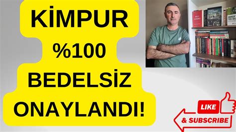 SPK BEKLENEN BEDELSİZE ONAY GELDİ 100 kmpur borsa YouTube