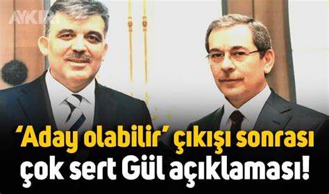 Aday olabilir çıkışı sonrası Abdüllatif Şener den çok sert Abdullah