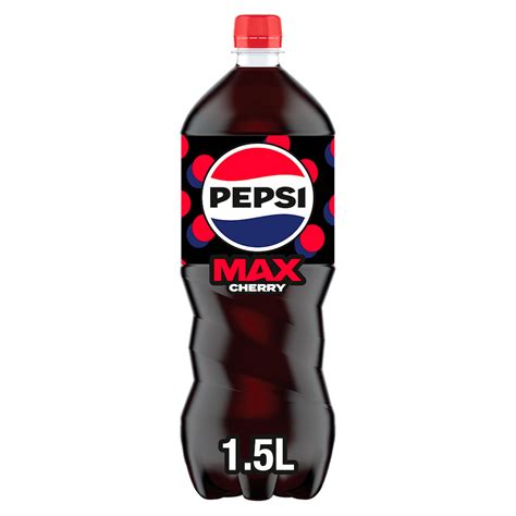 Pepsi Max Cherry No Sugar Cola Bottle 15l Diet Drinks Iceland Foods