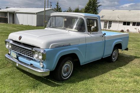 1958 Ford F-100 Custom Cab | Cab, Ford, Beige interior