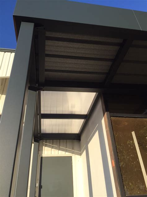 Structure Aluminium Pour Ce Carport Sur Mesure Bandeau Alu En T Le