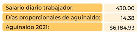 ¿cómo Calcular El Aguinaldo Contadigital®