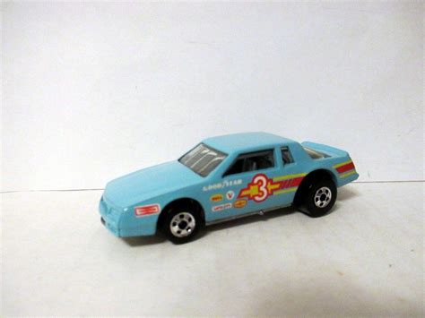 Hot Wheels Chevy Stocker Turquoise Cereal Promo Black Chevy Stocker