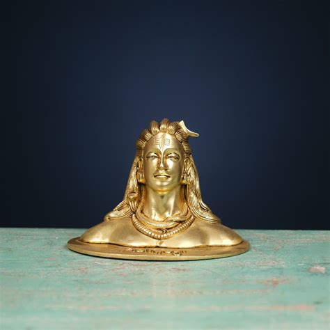 Buy Ekaa Handicrafts Brass Lord Shiva Statue Adi Yogi Shiva Murti Online